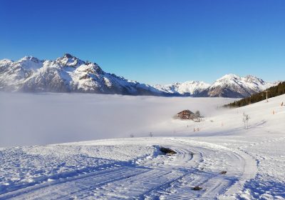 Le lac du Langaret – balade en raquettes depuis Villard-Reculas