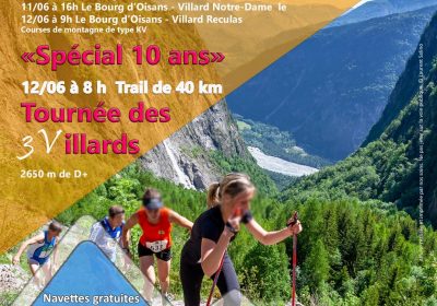 Défi des 3 Villards – Special 10th anniversary trail race
