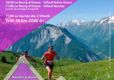 Défi des 3 Villards – Trail run up to Villard-Reymond