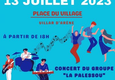 Soirée musicale et bal à Villar d’Arène