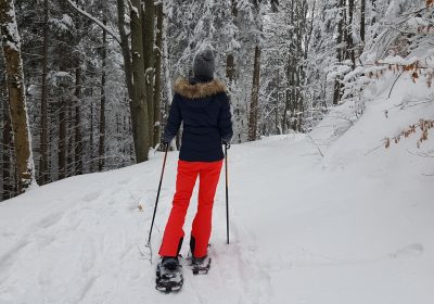 Snowshoe trail : Col du Lac Blanc