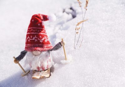 Santa Claus on the slopes