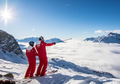 Ski lessons with Vaujany french ski school