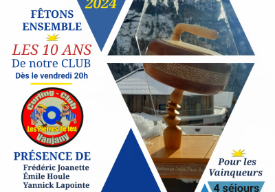 International curling tournament by the club Les pierres de feu