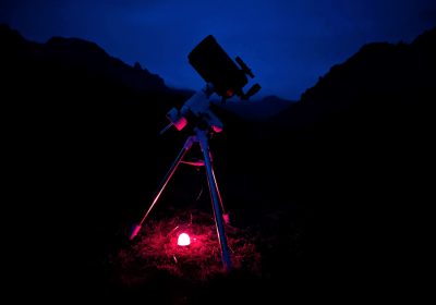 Evening discovery of astronomy with the Jardin du Lautaret