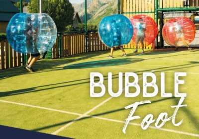 Bubble football tournaments
