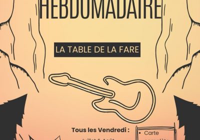 Musical evenings at La Table de la Fare