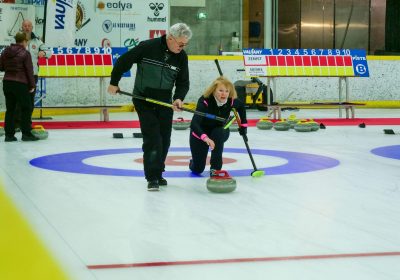 International curling tournament by the club Les pierres de feu