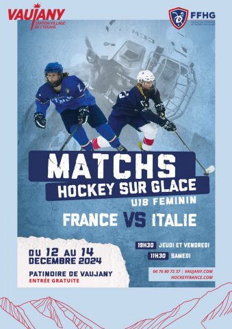 Hockey matchs – France VS Italy_Vaujany