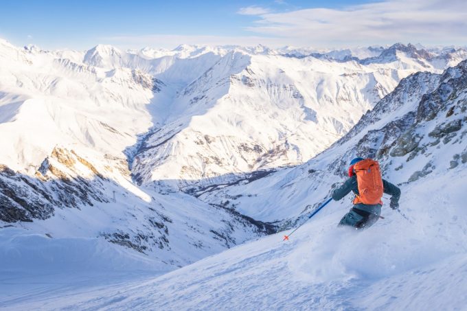 Freeriding day with the Mountain Guides Office of La Grave_La Grave