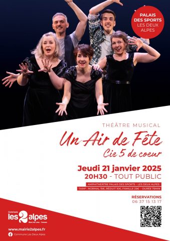 Musical theatre – Un air de fête_Les Deux Alpes