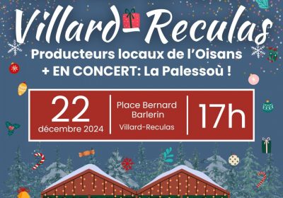 Marché de Noël + La Palessoù en concert !