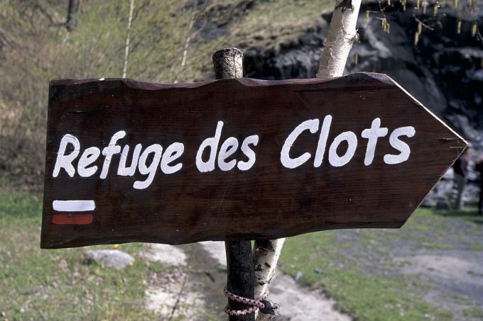 The refuge des Clots is not so far
