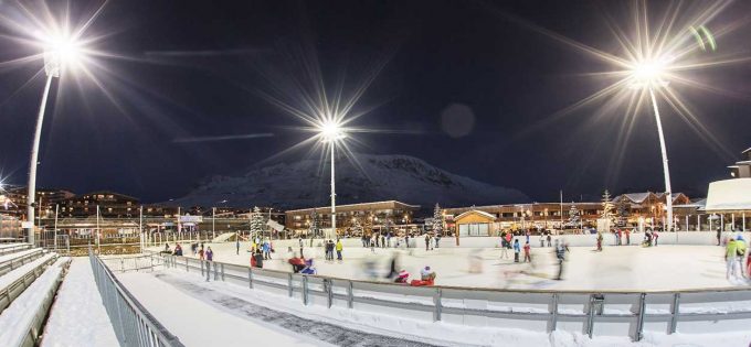 Alpe d’Huez skating rink