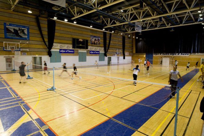 Badminton palais des Sports Alpe d’Huez