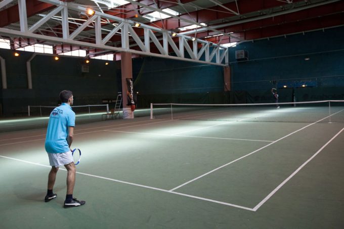 Tennis indoor Palais des sports Alpe d’Huez