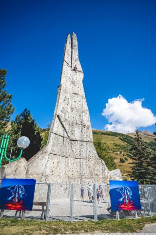 Climbing wall Les Aiguilles de Champamé