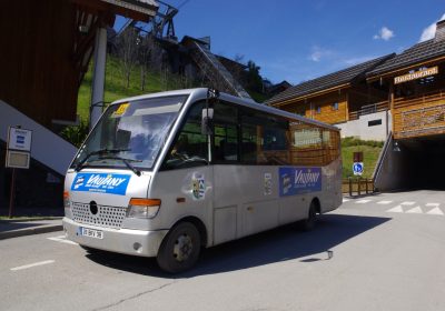 Vaujany free shuttle bus