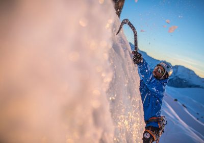 Ice climbing